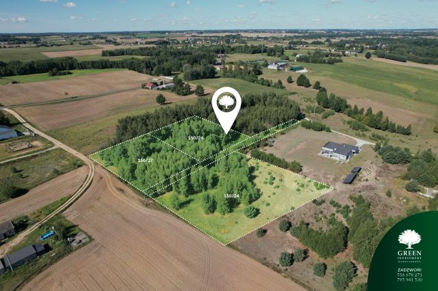 Działka rolno-budowlana Sikory. Zdjęcie 8