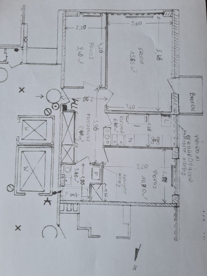 Mieszkanie 3-pokojowe Warszawa Mokotów, ul. Bernardyńska. Zdjęcie 13