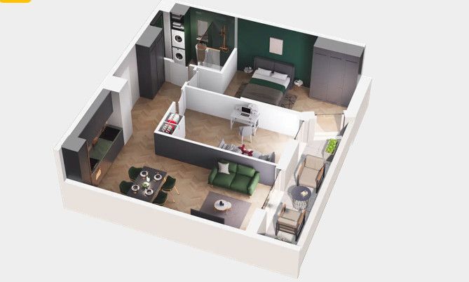 Mieszkanie 3-pokojowe Warszawa Białołęka, ul. Marywilska. Zdjęcie 2