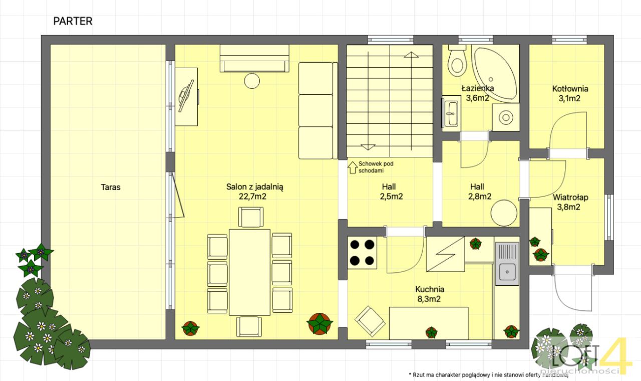 dom wolnostojący, 6 pokoi Radłów. Zdjęcie 16
