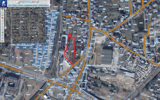 Działka budowlana Konin, ul. Torowa. Zdjęcie 1
