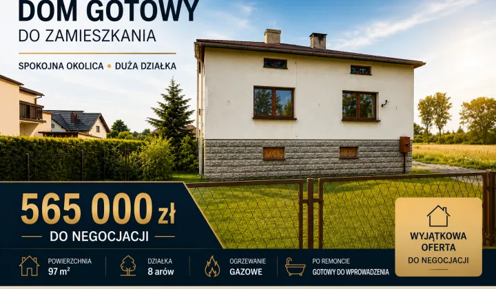 dom wolnostojący, 3 pokoje Chybie, ul. Sportowa