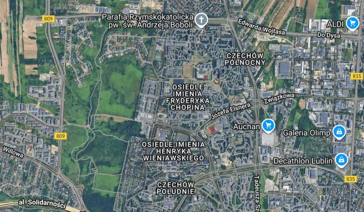 Mieszkanie 3-pokojowe Lublin Czechów, ul. Wojciecha Żywnego