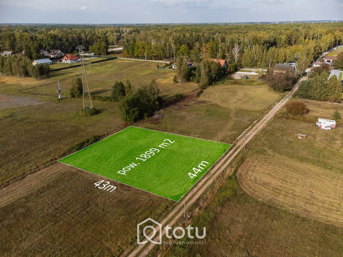 Działka budowlana Wiązowna, ul. Projektowana. Zdjęcie 2