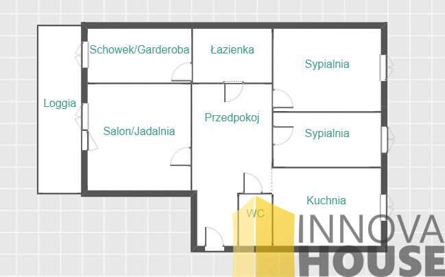 Mieszkanie 4-pokojowe Słupsk, pl. Stary Rynek. Zdjęcie 19