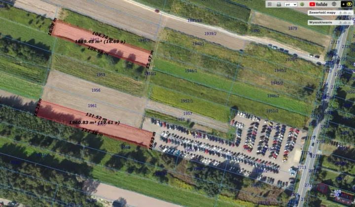 Działka rekreacyjna Kryspinów