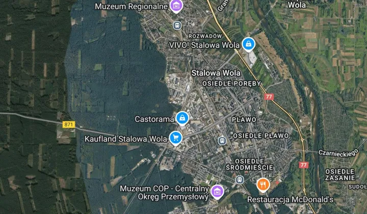 Działka inwestycyjna Stalowa Wola, ul. Przemysłowa