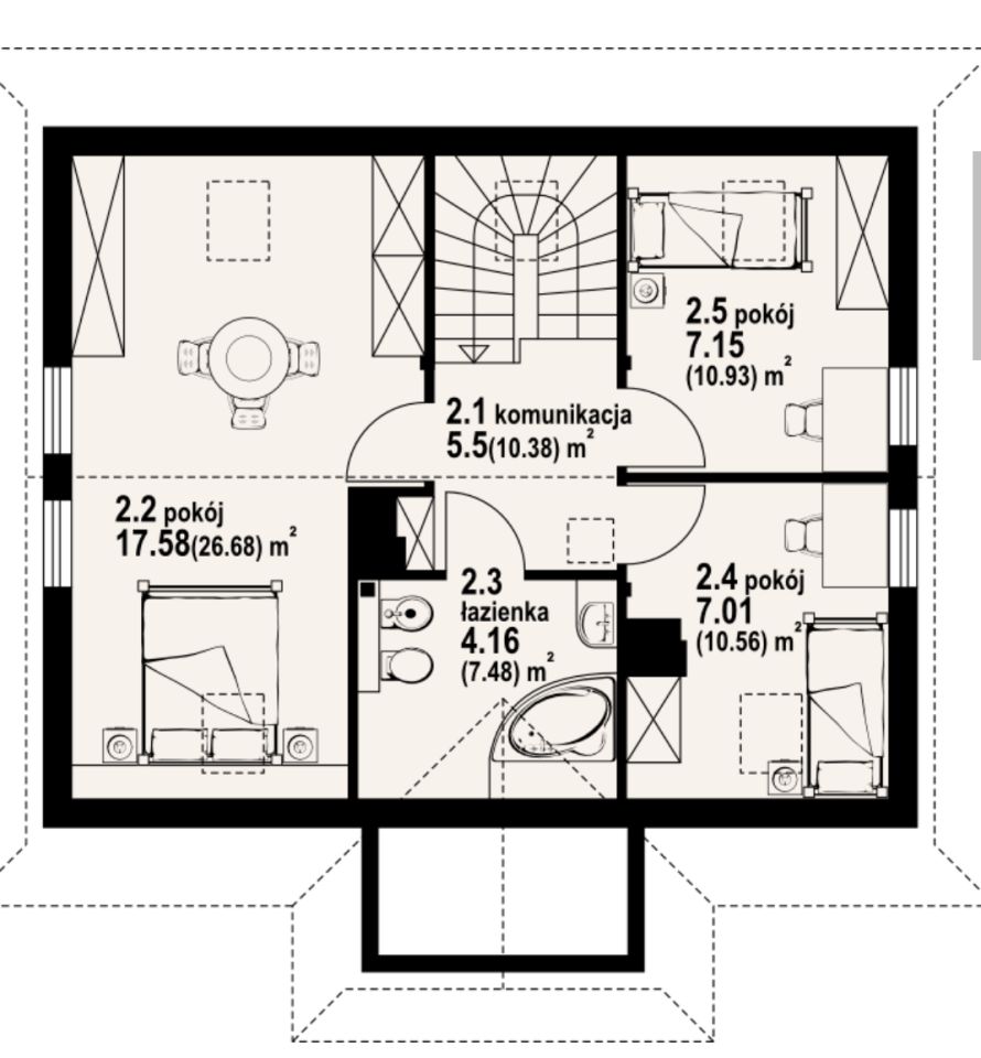Działka budowlana Świebodzice Osiedle Piastowskie, ul. Szczęśliwa. Zdjęcie 4