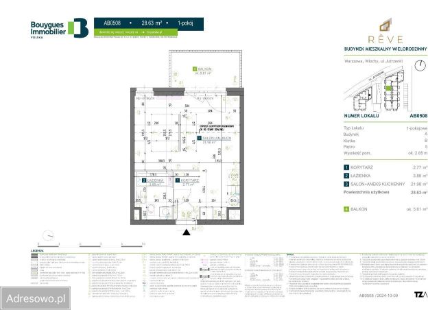 Mieszkanie 1-pokojowe Warszawa Włochy, ul. Jutrzenki. Zdjęcie 1