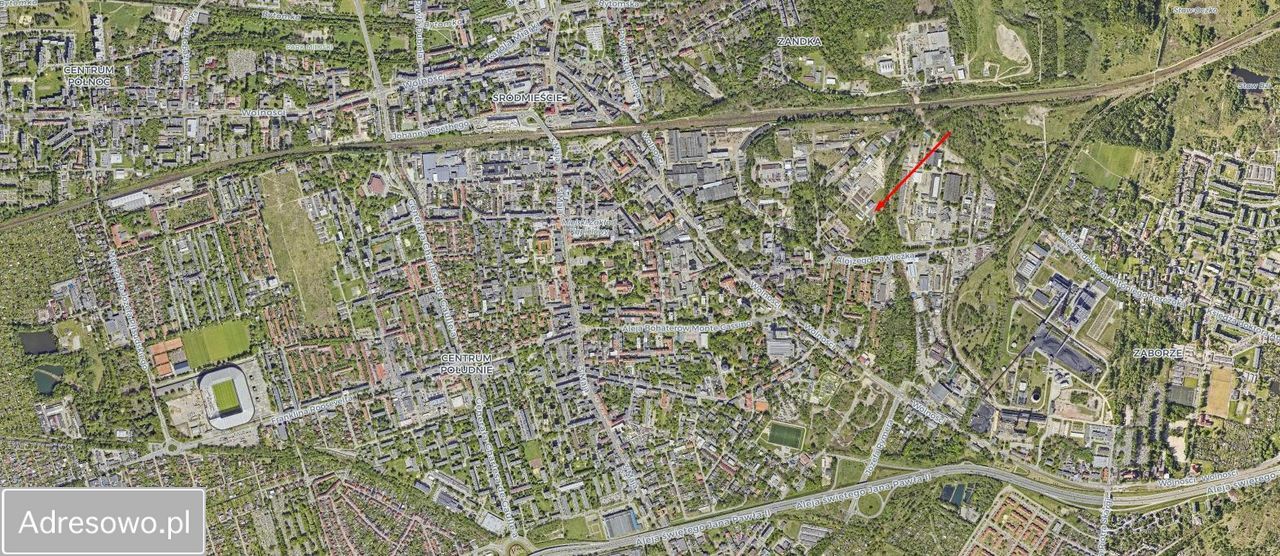 Działka inwestycyjna Zabrze Zaborze, ul. Chemiczna. Zdjęcie 9