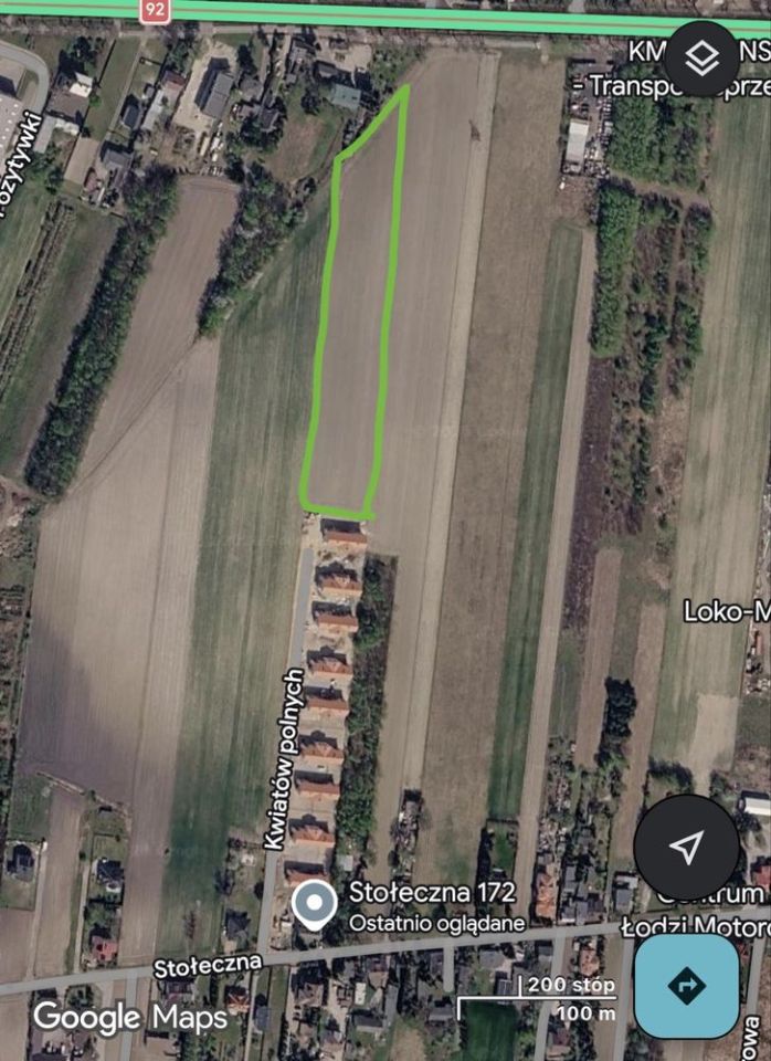 Działka inwestycyjna Płochocin, ul. Stołeczna. Zdjęcie 2