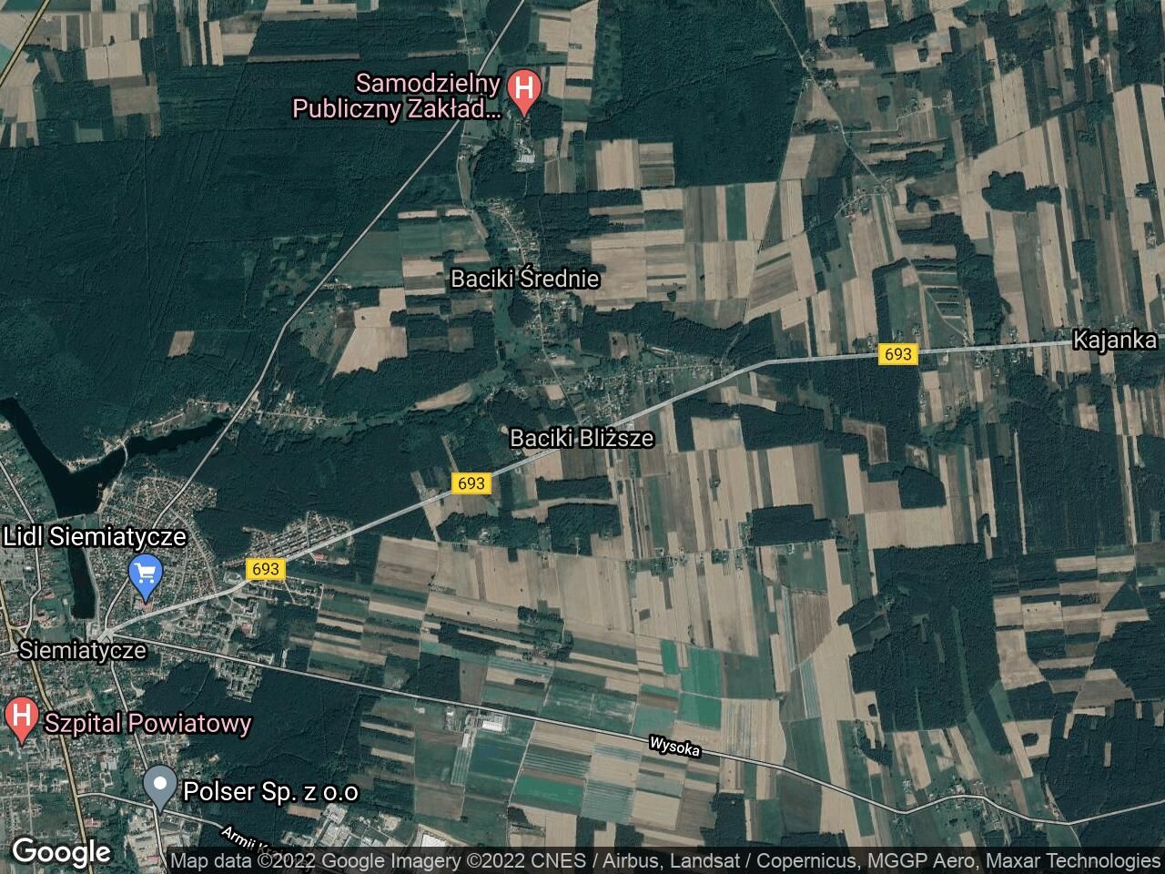 Działka budowlana Baciki Bliższe. Zdjęcie 2