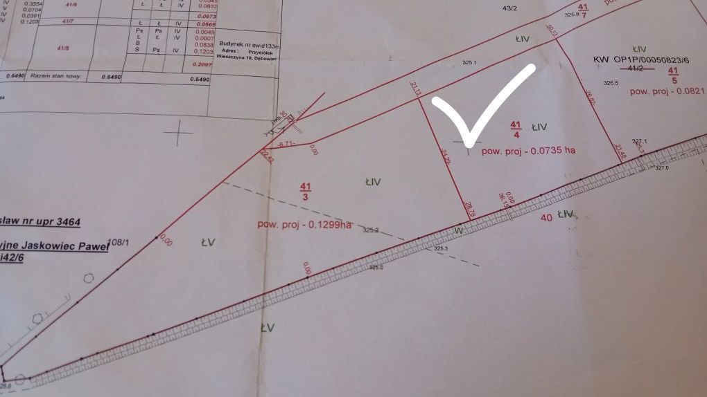 Działka budowlana Dębowiec Wieszczyna. Zdjęcie 3