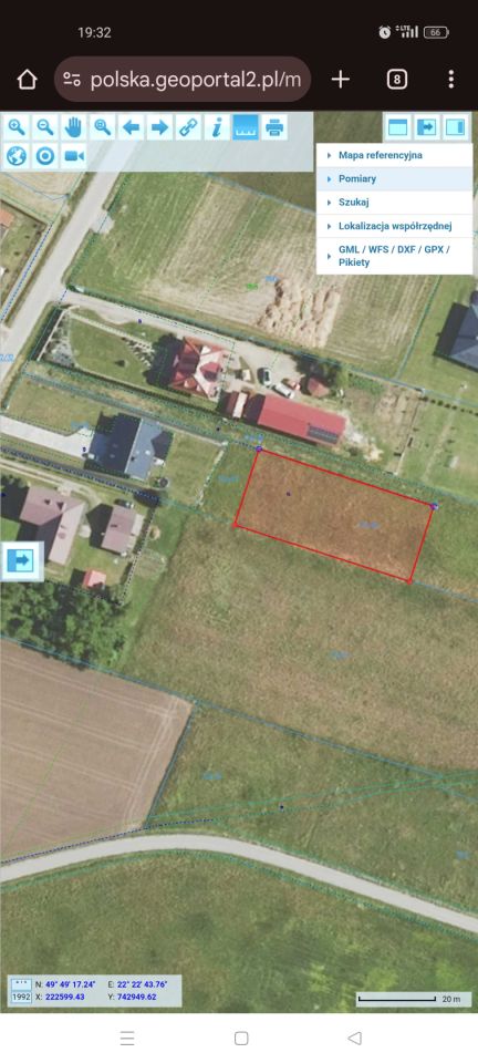 Działka budowlana Przedmieście Dubieckie