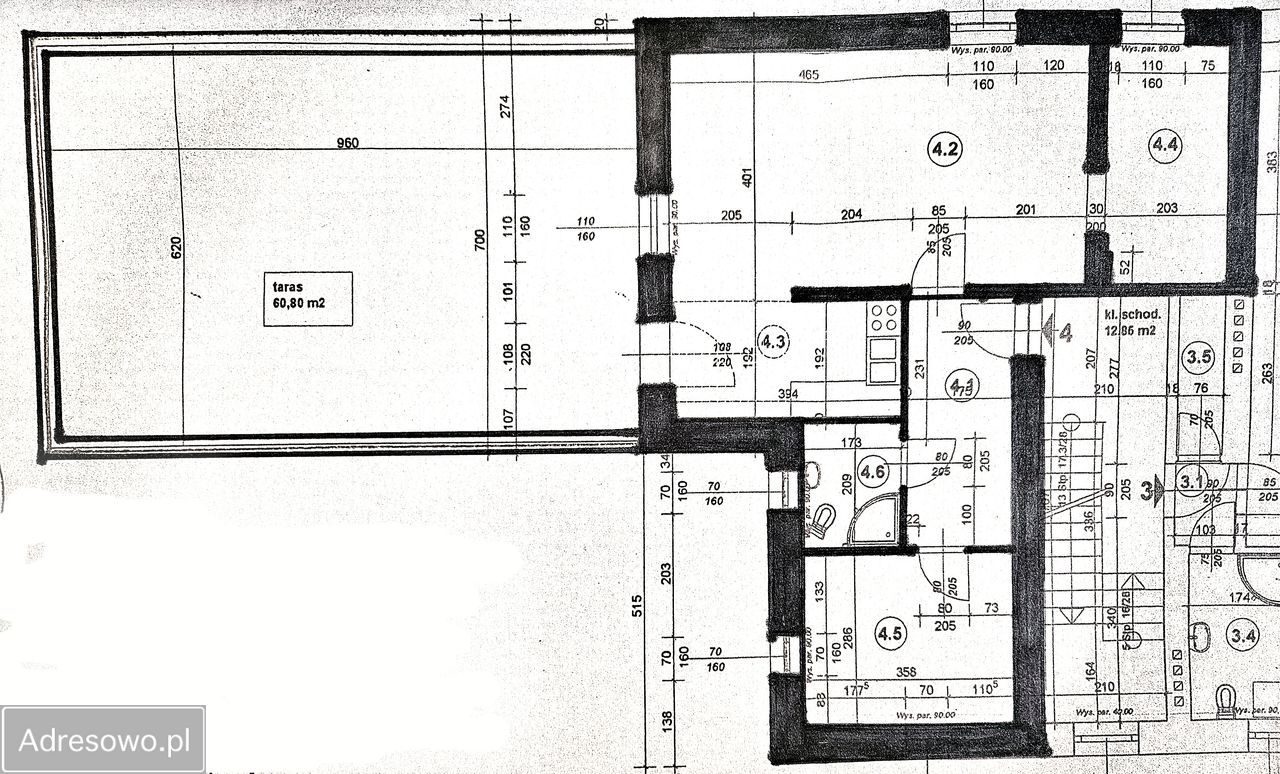 Mieszkanie 3-pokojowe Paprotnia, ul. Wrzosowa. Zdjęcie 16