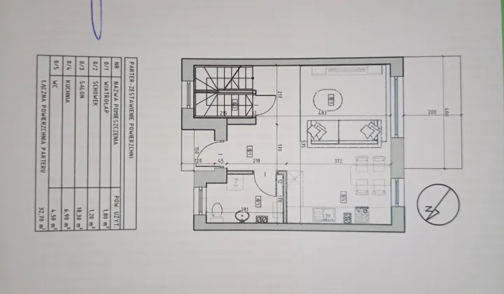 dom szeregowy, 4 pokoje Rzeszów Słocina, Ul.Goreckiego