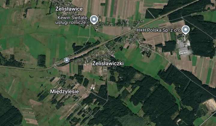 Działka leśna Żelisławiczki