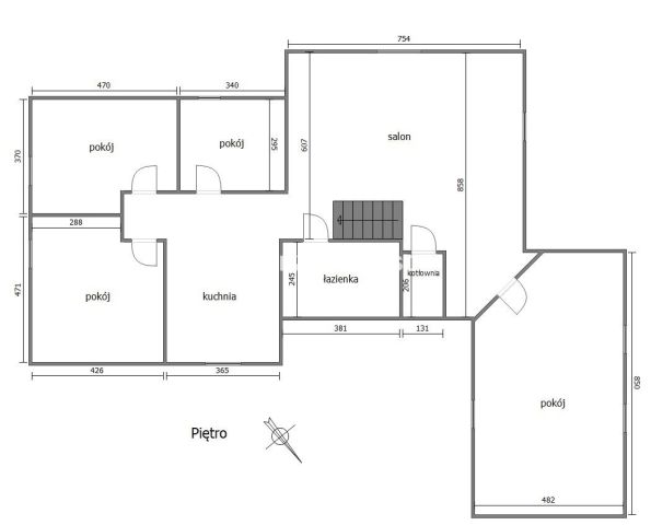 dom wolnostojący, 10 pokoi Giebułtów, ul. Graniczna. Zdjęcie 5