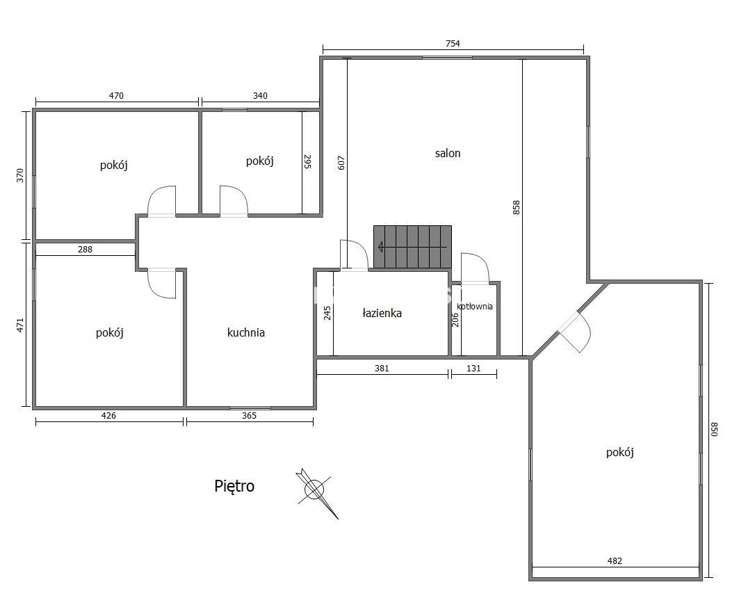 dom wolnostojący, 10 pokoi Giebułtów, ul. Graniczna. Zdjęcie 5