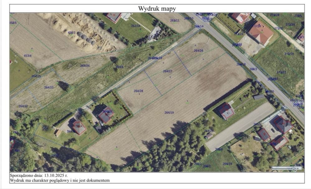 Działka budowlana Zaborze, ul. Porębska. Zdjęcie 4