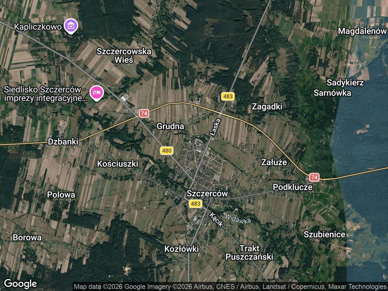 dom wolnostojący Szczerców, ul. Tomasza Tenusa. Zdjęcie 1