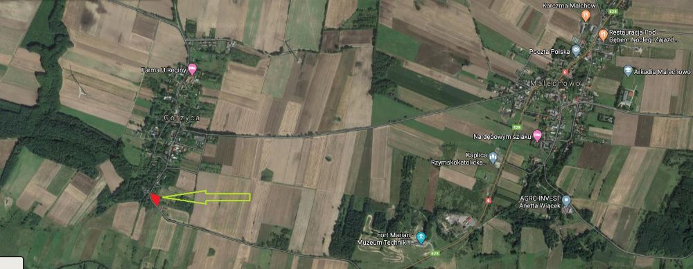 Działka budowlana Gorzyca. Zdjęcie 2