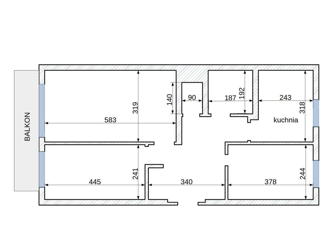 Mieszkanie 3-pokojowe Annopol, ul. Rynek. Zdjęcie 2