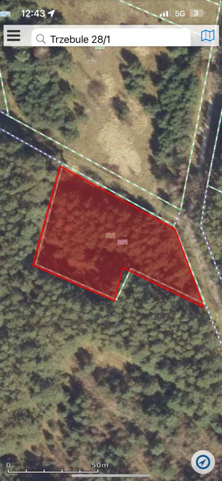 Działka rolna Trzebule. Zdjęcie 7