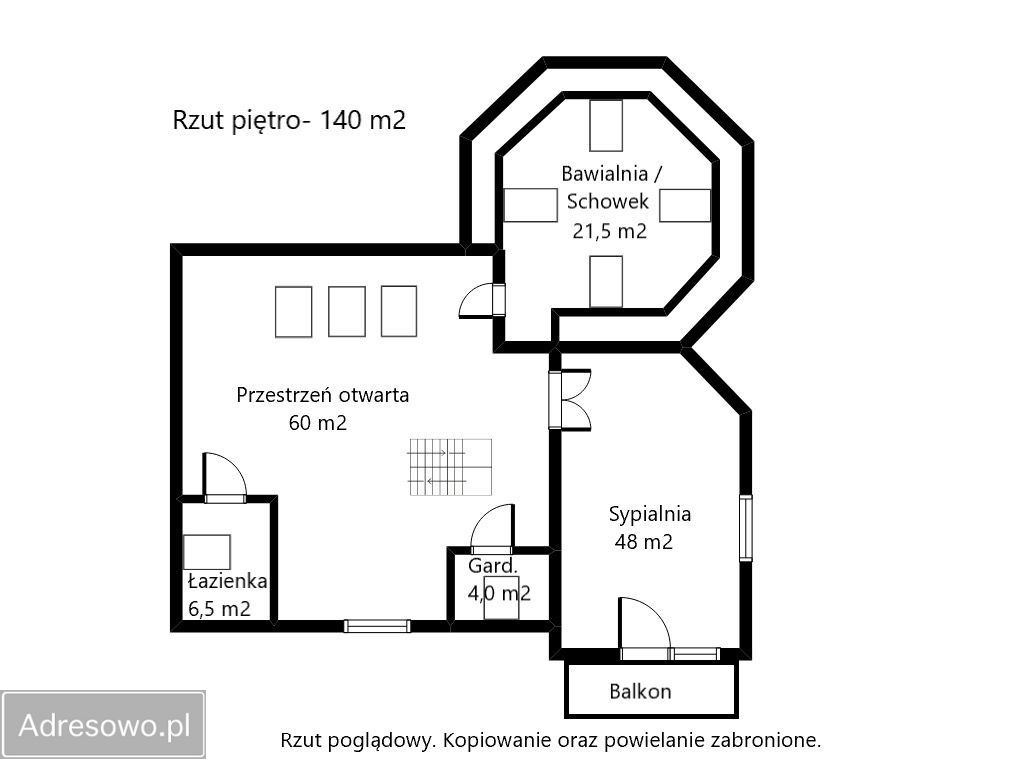 dom wolnostojący, 5 pokoi Urzut, ul. Lazurowa. Zdjęcie 18