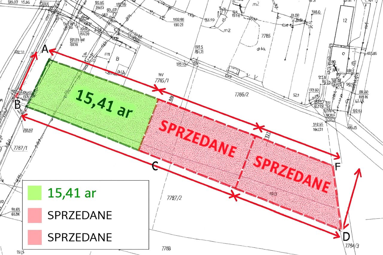 Działka budowlana Rakszawa. Zdjęcie 4