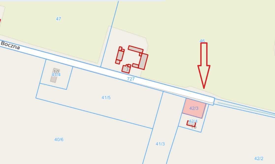 Działka budowlana Mrowino, ul. Boczna. Zdjęcie 2