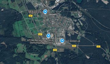 Działka inwestycyjna Jasień, ul. Sienkiewicza