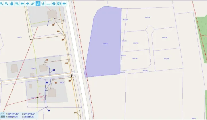 Działka budowlana Kamionka