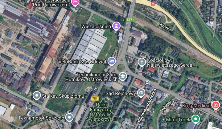 Hotel/pensjonat Ostrowiec Świętokrzyski, ul. Romualda Traugutta