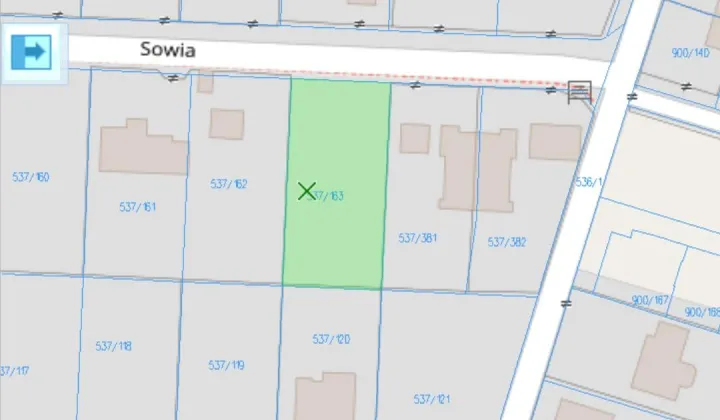 Działka budowlana Piaseczna Górka, ul. Sowia