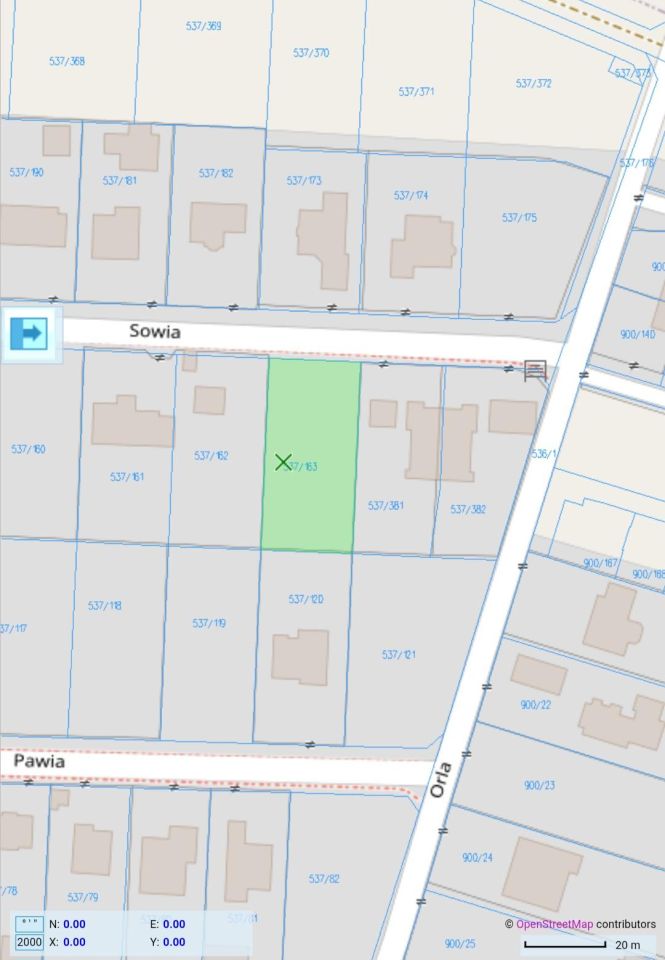 Działka budowlana Piaseczna Górka, ul. Sowia. Zdjęcie 1