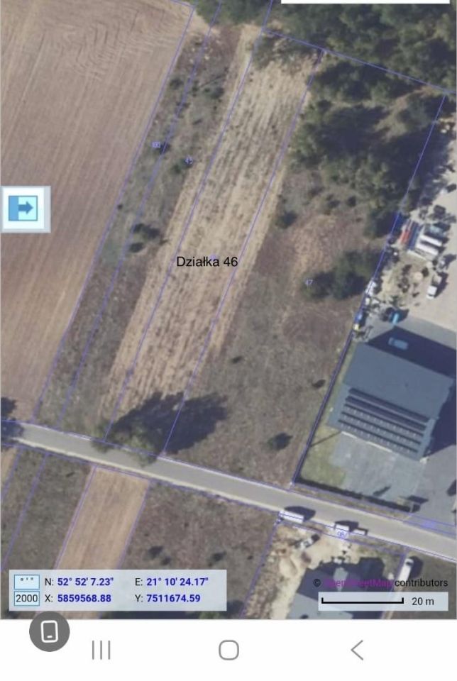 Działka budowlana Ciemniewo. Zdjęcie 1