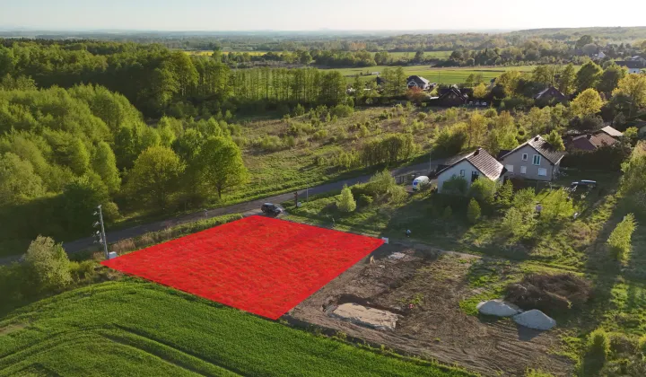 Działka budowlana Głuchowice