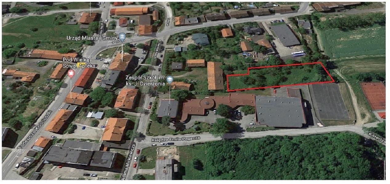 Działka budowlana Pieszyce, ul. Księdza Emila Pagacza. Zdjęcie 6