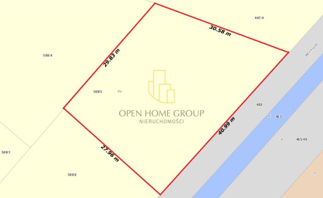 Działka budowlana Chrząstawa Mała, ul. Wesoła. Zdjęcie 3