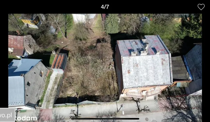 Działka inwestycyjna Krosno, ul. Kapucyńska