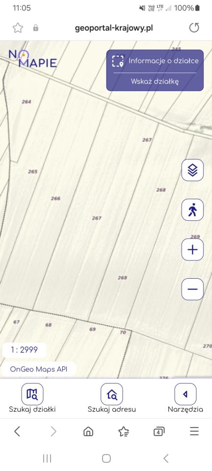 Działka rolna Szyszczyce