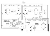 Mieszkanie 3-pokojowe Bydgoszcz Śródmieście. Zdjęcie 1