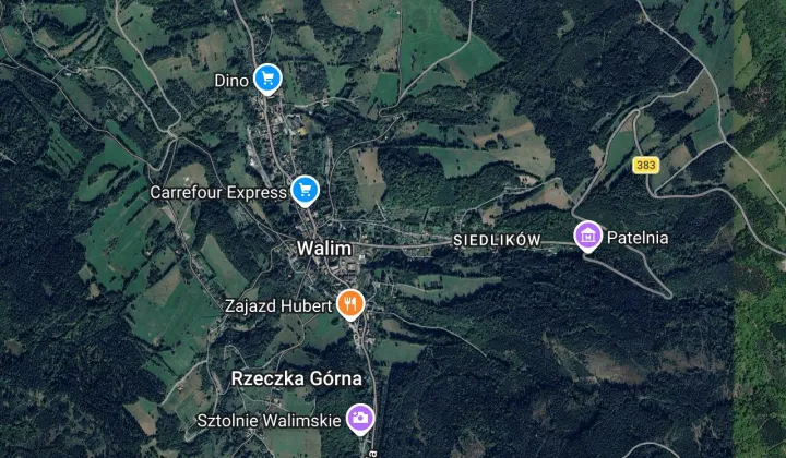 Działka budowlana Walim, ul. Różana