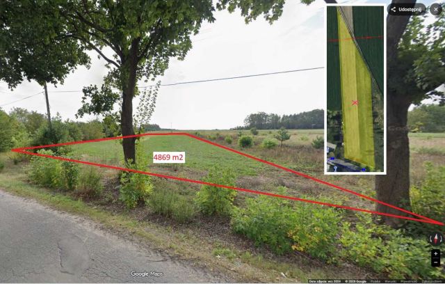 Działka rolno-budowlana Mokracz. Zdjęcie 1