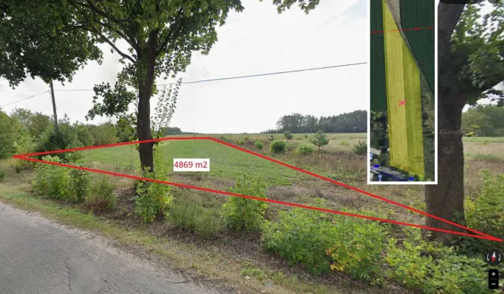 Działka rolno-budowlana Mokracz