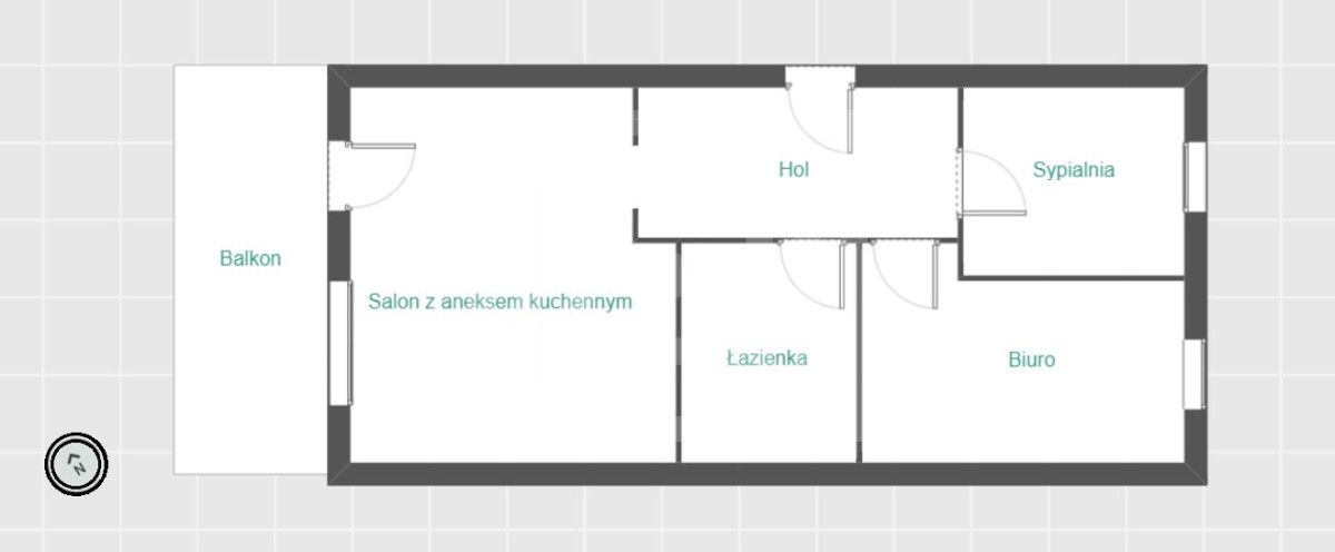 Mieszkanie 3-pokojowe Pruszcz Gdański, ul. Azaliowa. Zdjęcie 16