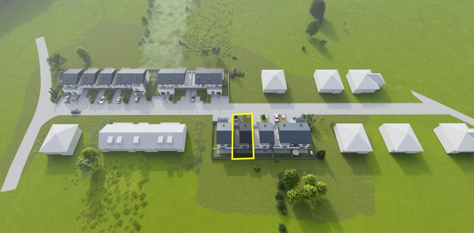 dom szeregowy, 4 pokoje Ostrołęka, ul. Stefana Żeromskiego. Zdjęcie 10