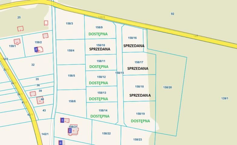 Działka budowlana Motyka. Zdjęcie 10