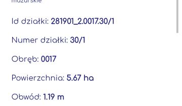 Działka rolna Wężówko